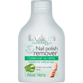 Lilien Provital Aloe Vera regenerační odlakovač na nehty 110 ml