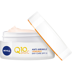 Nivea Q10 Plus C OF15 energizující denní krém proti vráskám, 50 ml