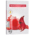 Bispol Aura Redcurrant Jam - Červený rybíz vonné čajové svíčky 6 kusů