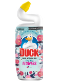 Duck Deep Action Gel First Kiss Flowers WC tekutý čistící přípravek 750 ml