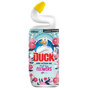 Duck Deep Action Gel First Kiss Flowers WC tekutý čistící přípravek 750 ml