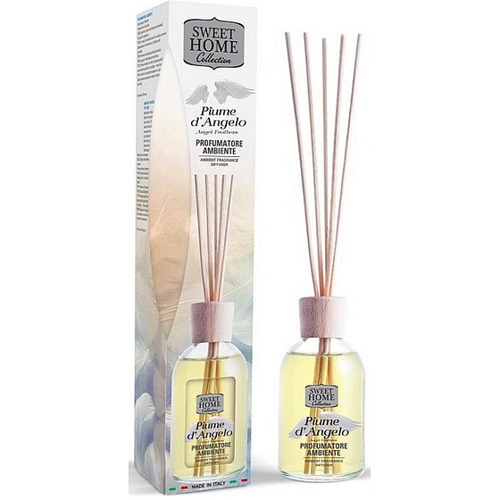 Sweet Home Piume d'Angelo - Andělská křídla aroma difuzér s tyčinkami 100 ml