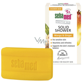 SebaMed Mango a zázvor sprchový syndet tuhé mýdlo pro citlivou pokožku 100 g