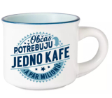 Albi Espresso hrneček - Občas potřebuju jedno kafe a pár milionů 45 ml