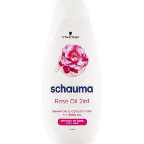 Schauma šampon a kondicionér 2v1 Rose Oil, 400 ml Schauma šampon a kondicionér 2v1 Rose Oil, 400 ml