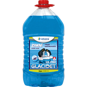 Velvana Glacidet Ice Free -40 °C, nemrznoucí směs do ostřikovačů, 5 l