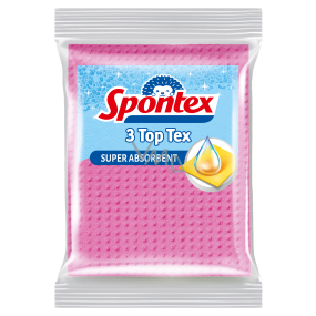 Spontex Top Tex víceúčelová houbová utěrka 3 kusy