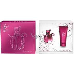 Nina Ricci Ricci Ricci parfémovaná voda pro ženy 50 ml + tělové mléko 100 ml, dárková sada