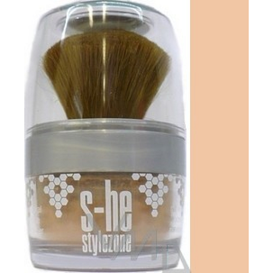S-he Stylezone Mineral Loose Powder pudr odstín 730/02 Natural 5 g