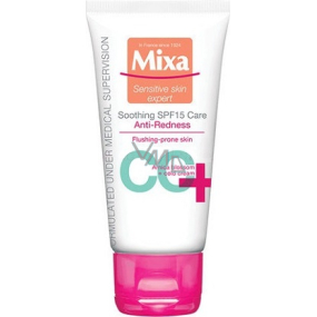 Mixa Soothing CC Care Anti-Redness SPF15 zklidňující péče proti začervenání 50 ml