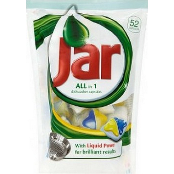 Jar All in 1 Yellow kapsle do automatické myčky nádobí 52 kusů
