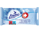 Linteo Antibakteriální vlhčené ubrousky pro denní potřebu 15 kusů