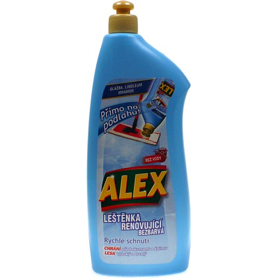 Alex Renovující leštěnka Bezbarvá přímo na podlahu 900 ml