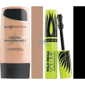 Max Factor Lasting Perfomance make-up 109 Natural Bronze 35 ml + Wild Mega Volume řasenka černá 11 ml