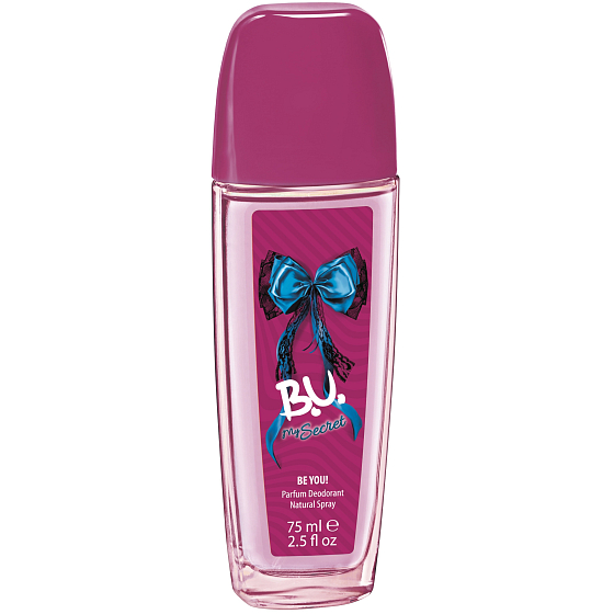 B.U. My Secret parfémovaný deodorant sklo pro ženy 75 ml
