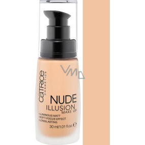 Catrice Nude Illusion make-up 015 Nude Vanilla 30 ml