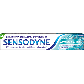 Sensodyne Advanced Clean, zubní pasta, 75 ml