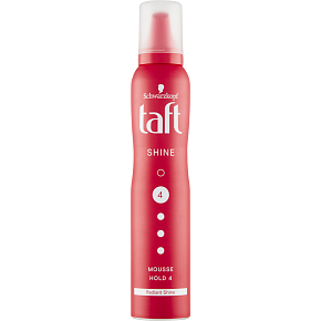 Taft Shine, pěnové tužidlo s mega silnou fixací, síla fixace 4, 200 ml