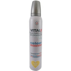 Vitale Exclusively Professional barvící pěnové tužidlo s vitaminem E Blonde - Blond 200 ml