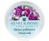 Heart & Home Něžné pohlazení Sojový přírodní vonný vosk 27 g