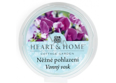 Heart & Home Něžné pohlazení Sojový přírodní vonný vosk 27 g