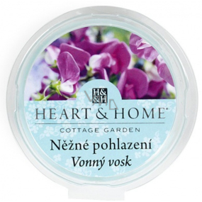 Heart & Home Něžné pohlazení Sojový přírodní vonný vosk 27 g