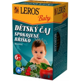 Leros Baby Spokojené bříško bylinný čaj pro děti 20 x 2 g