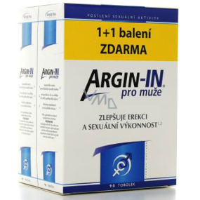 Argin-IN zlepšují erekci a sexuální výkonnost pro muže 90 tobolek + Argin-IN 90 tobolek