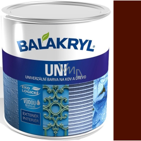 Balakryl Uni Mat 0240 Tmavě hnědý univerzální barva na kov a dřevo 700 g