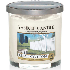 Yankee Candle Clean Cotton - Čistá bavlna vonná svíčka Décor malá 198 g