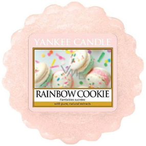 Yankee Candle Rainbow Cookie - Duhové makronky vonný vosk do aromalampy 22 g