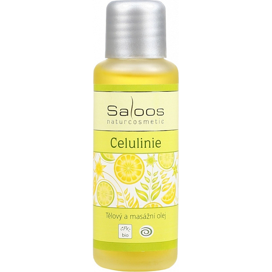 Saloos Celulinie tělový a masážní olej hojí, posiluje lymfu 50 ml