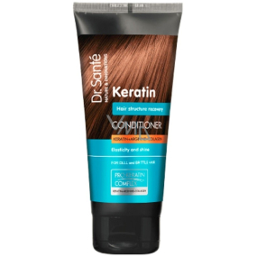 Dr. Santé Keratin Hair hloubkově regenerační a výživný kondicionér pro křehké lámavé vlasy bez lesku 200 ml