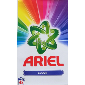 Ariel Color prací prášek na barevné prádlo box 48 dávek 3,6 kg