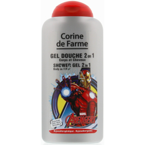 Corine de Farme Avengers 2v1 šampon na vlasy a sprchový gel pro děti 250 ml
