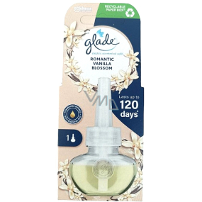 Glade Electric Scented Oil Romantic Vanilla Blossom tekutá náplň do elektrického osvěžovače vzduchu 20 ml