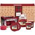 Yankee Candle Christmas Magic - Vánoční kouzlo vonná svíčka Classic malá sklo 104 g + votivní svíčka 2 x 49 g + vonný vosk 2 x 22 g + čajová svíčka 12 x 9,8 g, vánoční dárková sada