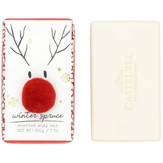 Castelbel Winter Spruce - Zimní smrk vánoční toaletní mýdlo 200 g