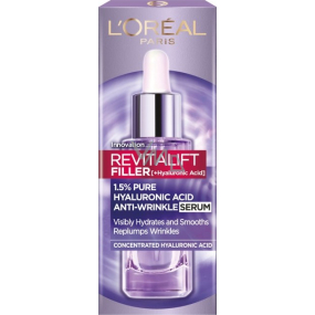 Loreal Paris Revitalift Filler hyaluronové sérum proti vráskám 30 ml