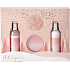 Sunkissed Keyring Gift Set Utopia sprchový gel 80 ml + tělové mléko 80 ml + tělový peeling 60 ml + přívěšek na klíče, kosmetická sada pro ženy