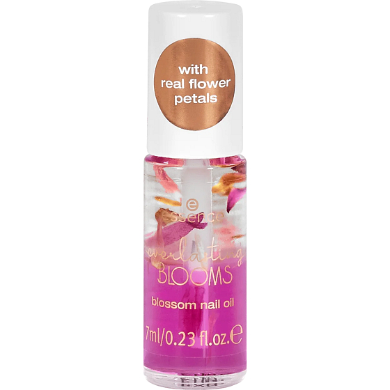 Essence Everlasting Blooms olej na nehty se skutečnými květy 7 ml