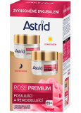 Astrid Rose Premium 65+ posilující a remodelující denní krém pro velmi zralou pleť 50 ml + Rose Premium 65+ posilující a remodelující noční krém pro velmi zralou pleť 50 ml, duopack