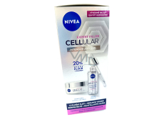 Nivea Cellular Expert Filler hyaluronové sérum pro všechny typy pleti 30 ml + OF15 denní krém proti stárnutí 50 ml, duopack