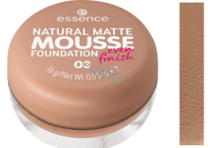 Essence Natural Matte Mousse Foundation pěnový make-up 03 16 g