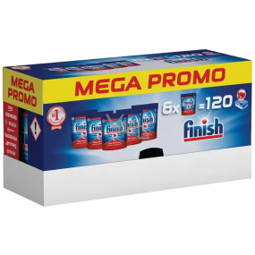 Finish PowerBall All in 1 Max Regular Mega box tablety do myčky 6 x 20 kusů