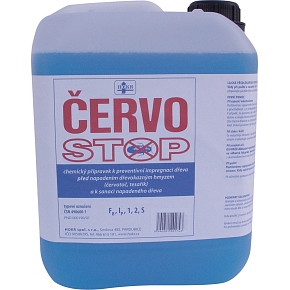 Červostop antiparazitní preventivní impregnace dřeva proti hmyzu, 5 l