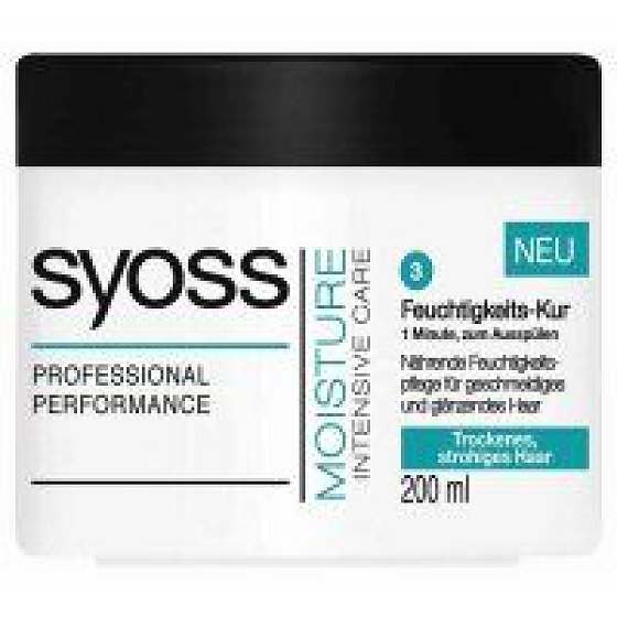 Syoss Moisture Intensive Care intenzivní vlasová maska suchy a lámavý vlas 200 ml