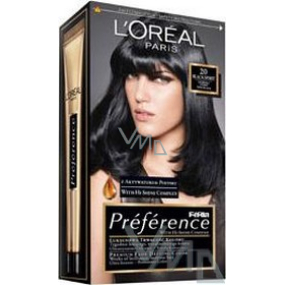 Loreal Paris Préférence Féria barva na vlasy 20 black spirit temně černá