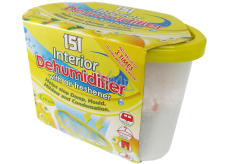 151 Interior Dehumidifier Lemon odstraňovač vlhkosti s osvěžovačem vzduchu 300 g