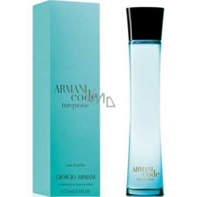 Giorgio Armani Code Turquoise Eau Fraiche toaletní voda pro ženy 75 ml